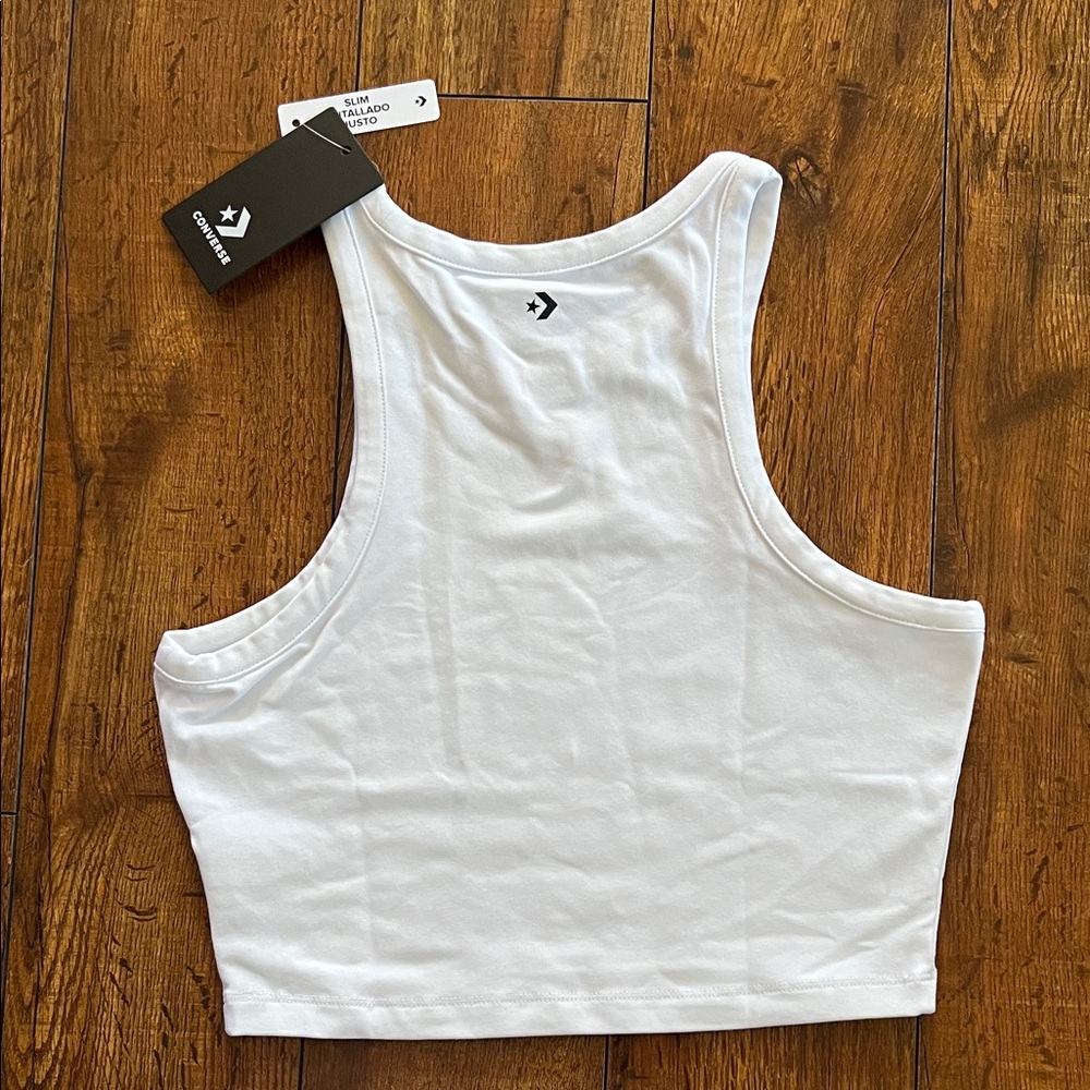 Converse Women's Classic White Crop Top
